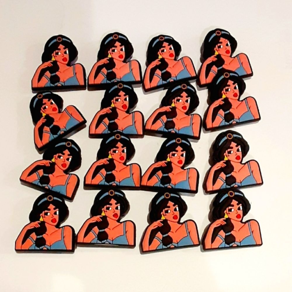 PRINCESS JASMINE CROCS CHARMS 4 FOR $7